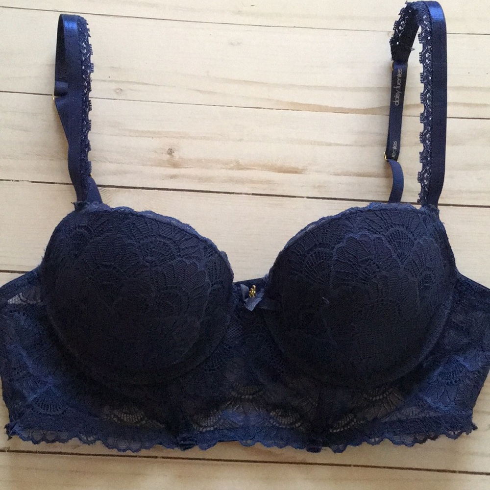 Navy blue Daisy Fuentes Bra